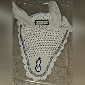 White Disney Ear Bonnet